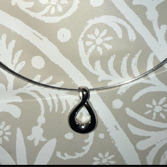 Vintage Lia Sophia 5 charms interchangeable with silver necklace - Picture 4 of 15